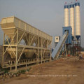 Export to Cambodia HZS90 Stationary Concrete Batching Plant